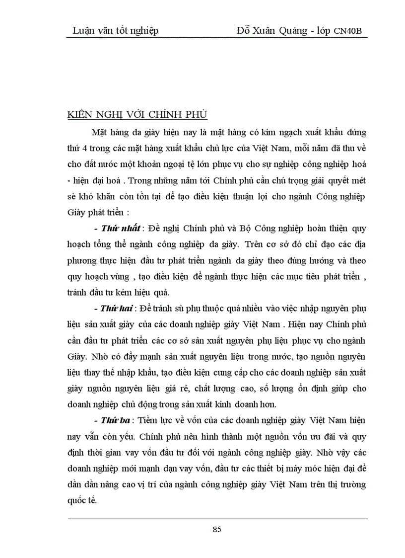 image for page Một số giải pháp nhằm nâng cao hiệu quả sản xuất kinh doanh tại Công ty Da Giầy Hà Nội