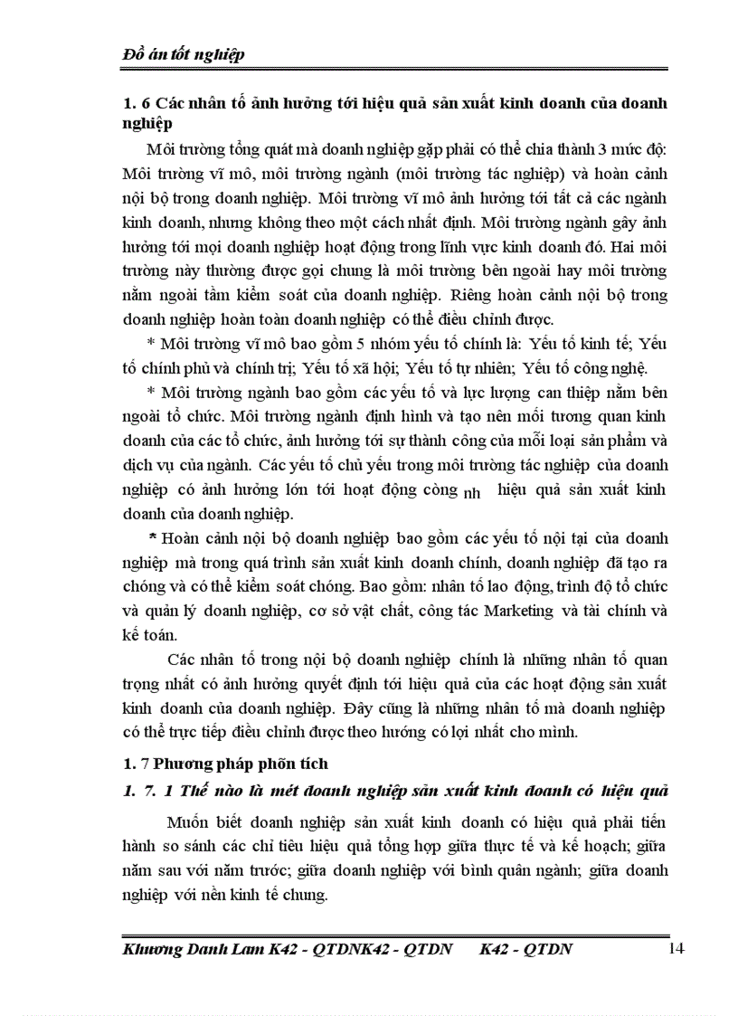 image for page Phân tích thực trạng và đề xuất biện pháp nâng cao hiệu quả sản xuất kinh doanh tại Tổng Công ty Dệt may Hà Nội