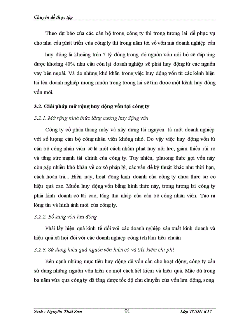 image for page Giải pháp mở rộng huy động vốn tại Công ty cổ phần thang máy và xây dụng tài nguyên