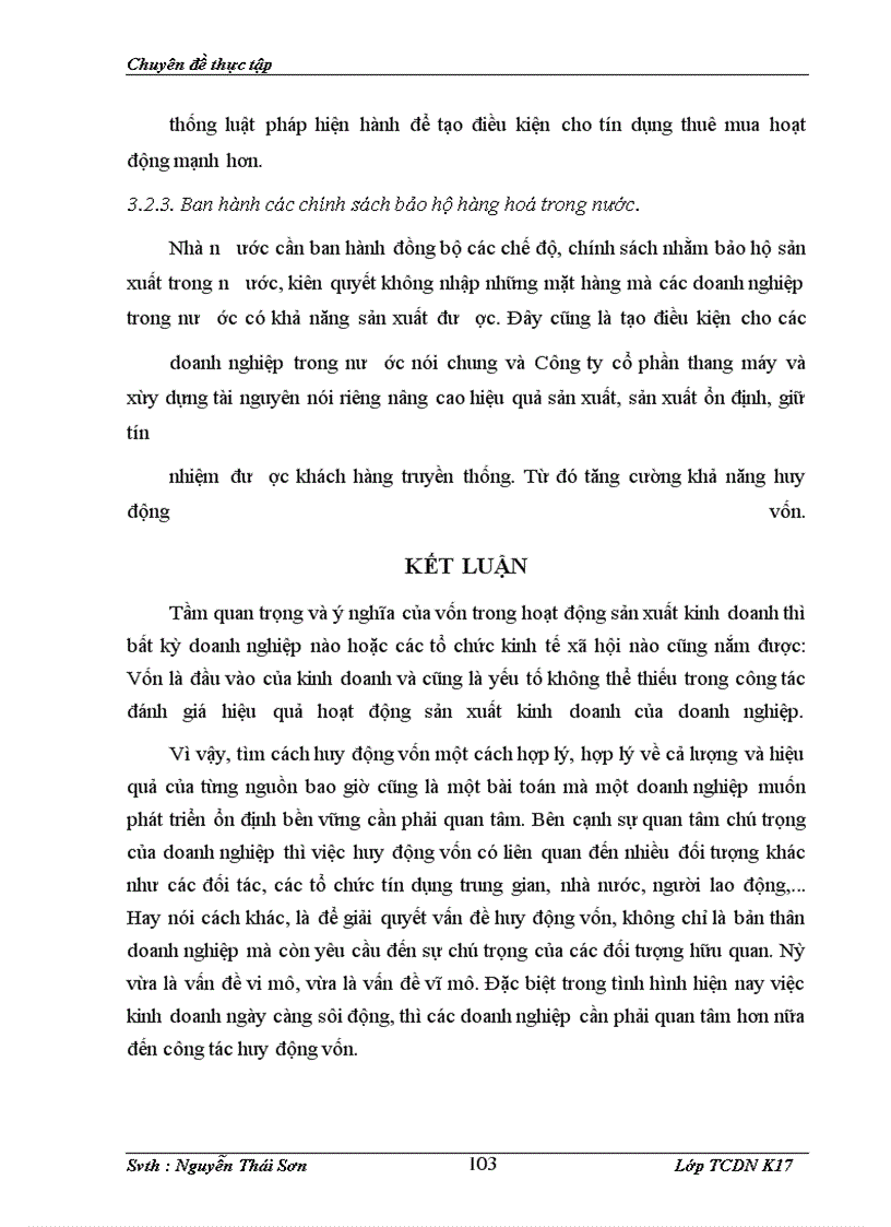 image for page Giải pháp mở rộng huy động vốn tại Công ty cổ phần thang máy và xây dụng tài nguyên