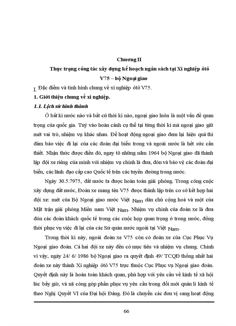 image for page Hoàn thiện công tác xây dựng kế hoạch ngân sách tại Xí nghiệp ôtô V75 – Bộ Ngoại giao