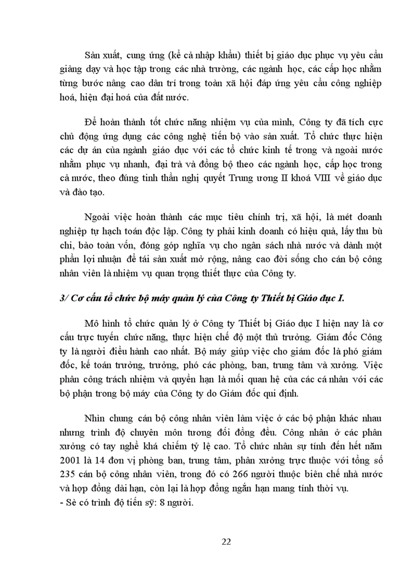 image for page Một số biện pháp nhằm nâng cao hiệu quả tiêu thụ hàng hoá ở Công ty Thiết bị Giáo dục I