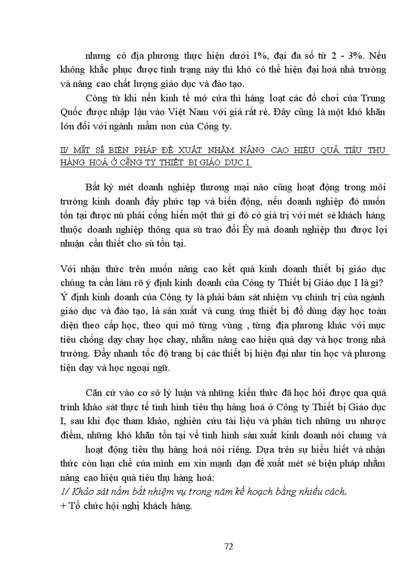 image for page Một số biện pháp nhằm nâng cao hiệu quả tiêu thụ hàng hoá ở Công ty Thiết bị Giáo dục I