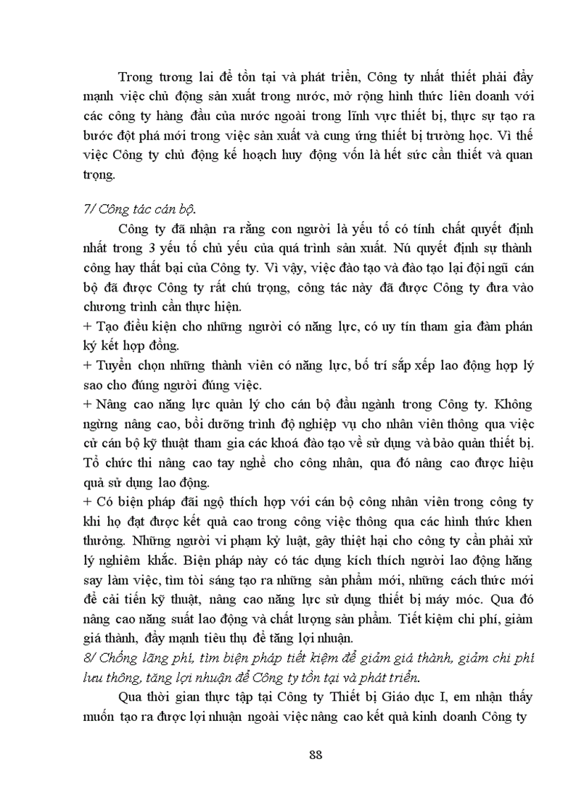 image for page Một số biện pháp nhằm nâng cao hiệu quả tiêu thụ hàng hoá ở Công ty Thiết bị Giáo dục I