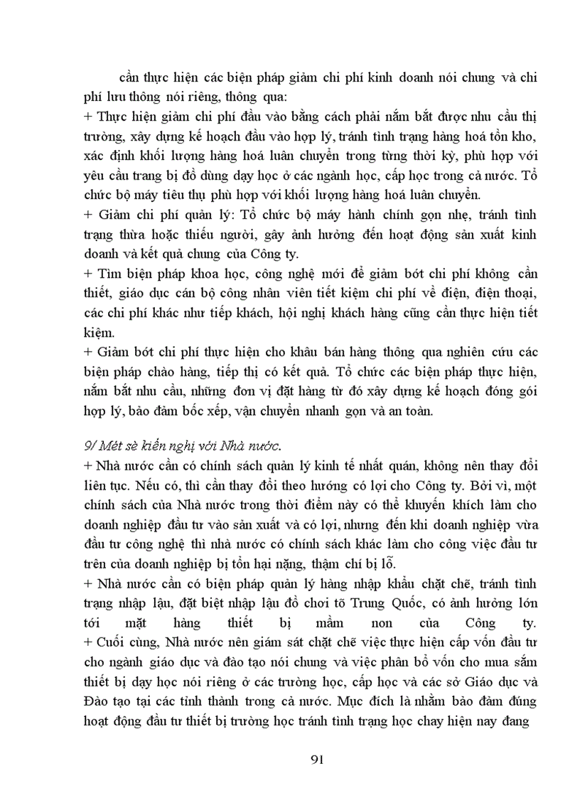image for page Một số biện pháp nhằm nâng cao hiệu quả tiêu thụ hàng hoá ở Công ty Thiết bị Giáo dục I