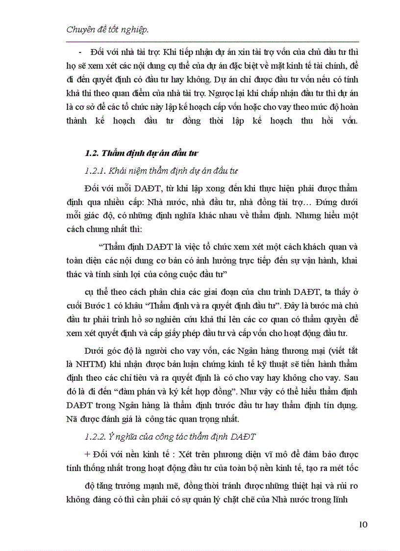 image for page Một số giải pháp nâng cao chất lượng công tác thẩm định dự án đầu tư tại chi nhánh NHCT Đống Đa