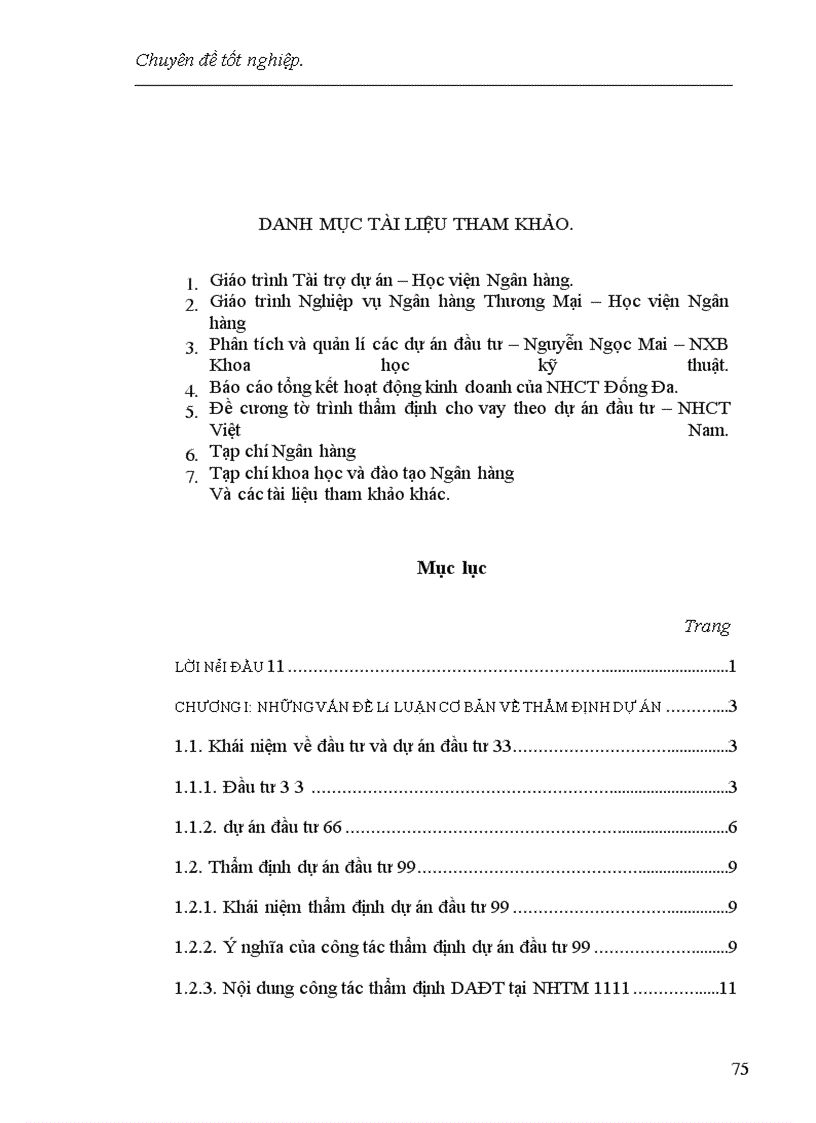 image for page Một số giải pháp nâng cao chất lượng công tác thẩm định dự án đầu tư tại chi nhánh NHCT Đống Đa