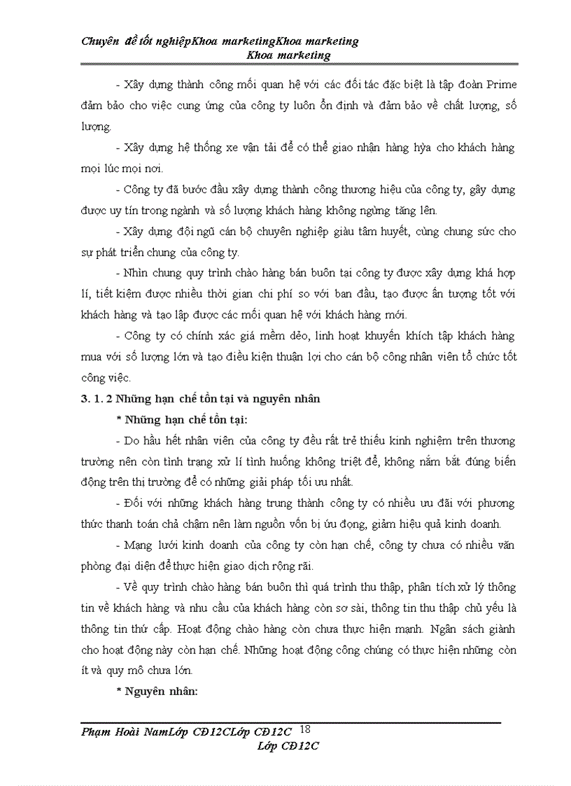 image for page Hoàn thiện quy trình chào hàng bán buôn của công ty TNHH Thương Mại Nga Việt