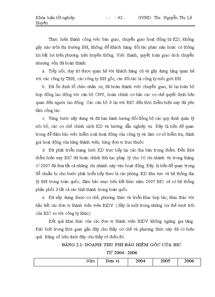 image for page Giải pháp thúc đẩy việc triển khai các nghiệp vụ BH tiền tại công ty BH NH ĐT & PT VN (BIC)