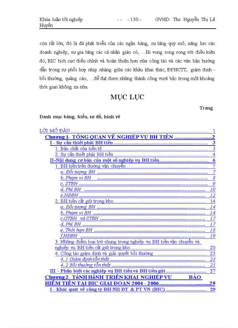 image for page Giải pháp thúc đẩy việc triển khai các nghiệp vụ BH tiền tại công ty BH NH ĐT & PT VN (BIC)