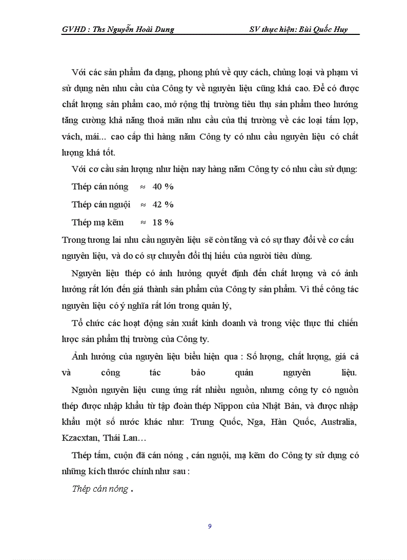 image for page Xây dựng chiến lược kinh doanh tại Công ty TNHH thép HSC