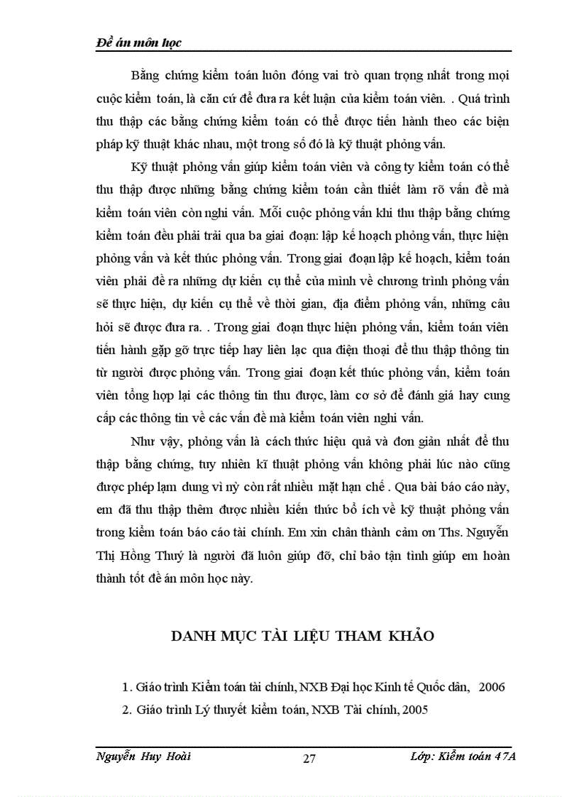 image for page Tìm hiểu về kĩ thuật phỏng vấn trong thu thập bằng chứng kiểm toá