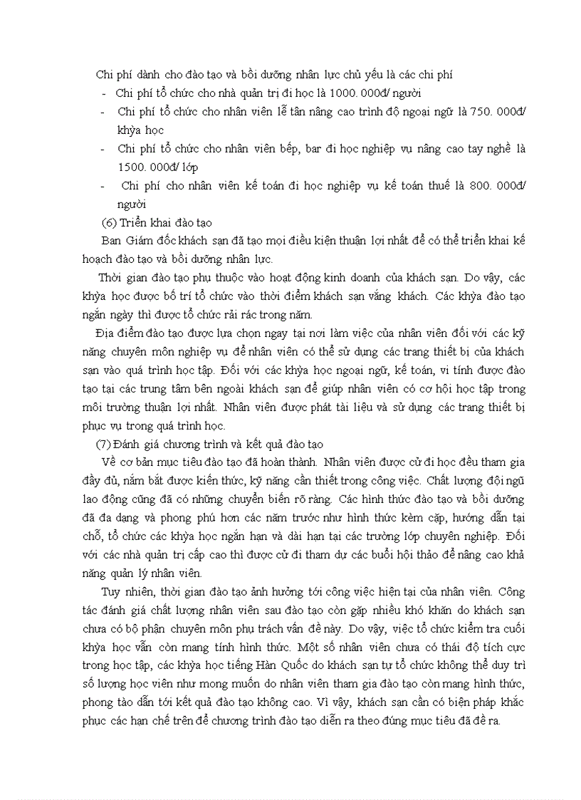 image for page Giải pháp tăng cường đào tạo và bồi dưỡng nhân lực tại nhà khách La Thành