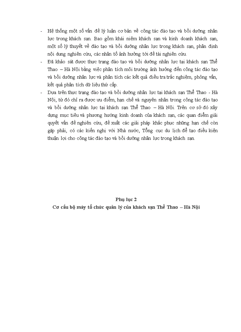 image for page Giải pháp tăng cường đào tạo và bồi dưỡng nhân lực tại nhà khách La Thành