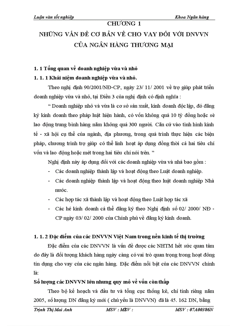 image for page Giải pháp mở rộng cho vay doanh nghiệp vừa và nhỏ tại NHTMCP Quân Đội- Chi nhánh Thanh Xuân – Hà Nội