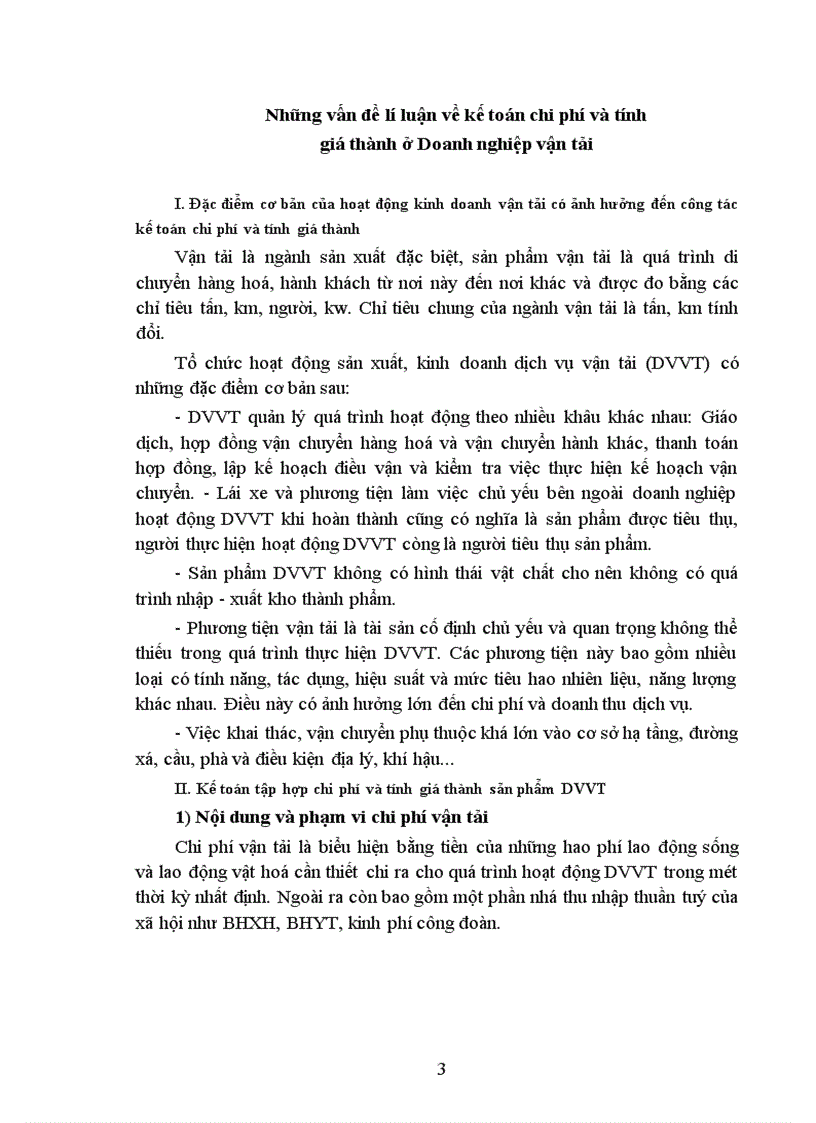 image for page Các giải pháp nhằm hoàn thiện công tác kế toán chi phí và tính giá thành trong các doanh nghiệp vận tải ô tô