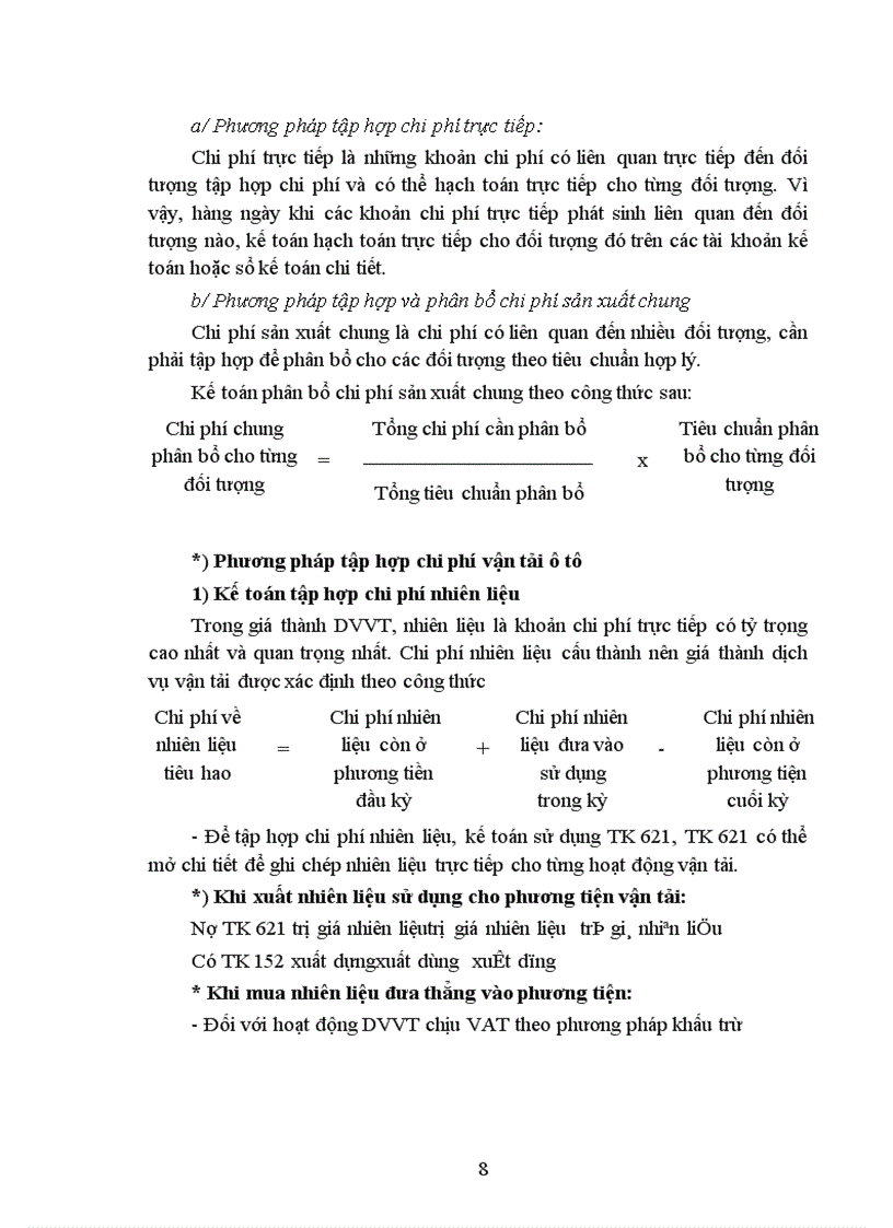 image for page Các giải pháp nhằm hoàn thiện công tác kế toán chi phí và tính giá thành trong các doanh nghiệp vận tải ô tô