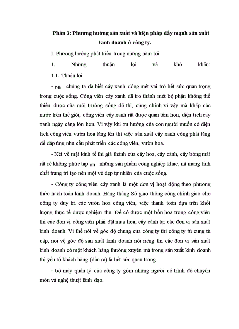 image for page Hiệu quả sản xuất kinh doanh ở Công ty ươm cây xanh Hà Nội