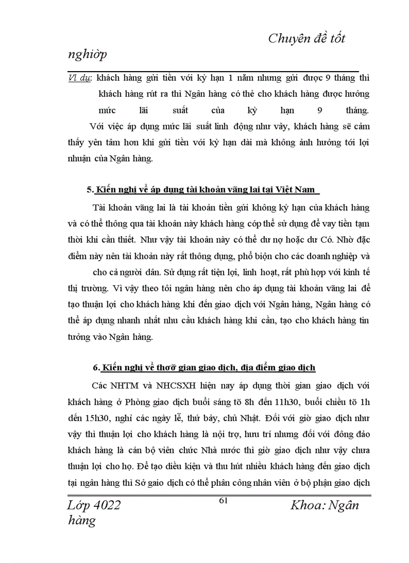 image for page Giải pháp nâng cao hiệu quả công tác huy động vốn và kế toán nghiệp vụ huy động vốn tại Sở giao dịch Ngân hàng Chính sách xã hội Việt Nam.