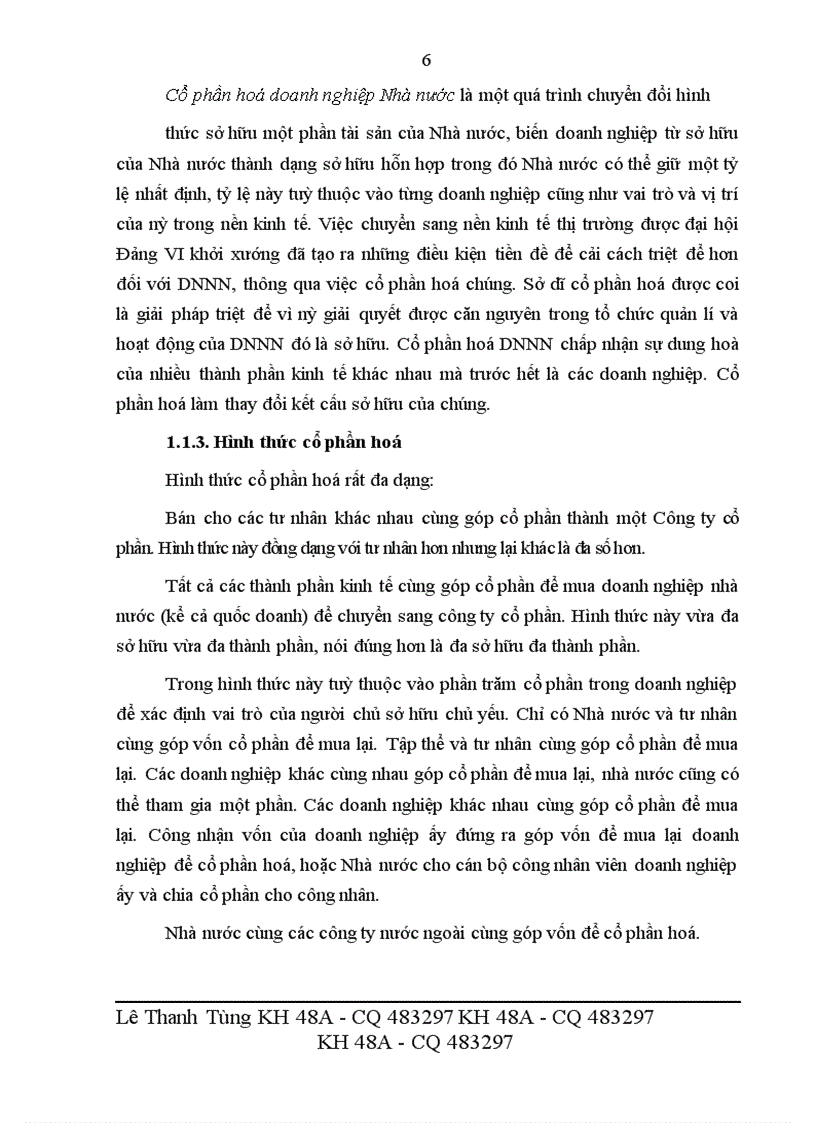 image for page Giải pháp thúc đẩy quá trình cổ phần hóa của Tổng công ty Khoáng sản TKV