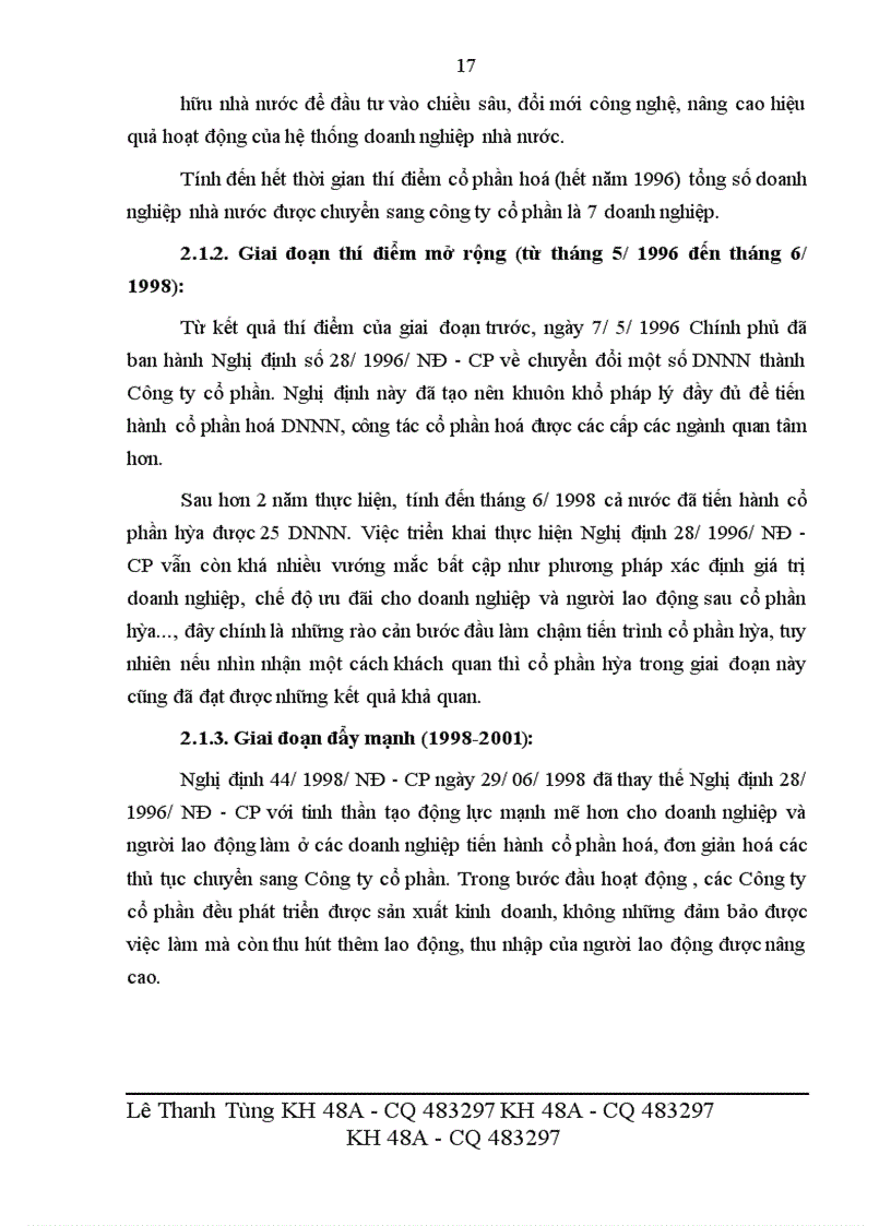 image for page Giải pháp thúc đẩy quá trình cổ phần hóa của Tổng công ty Khoáng sản TKV