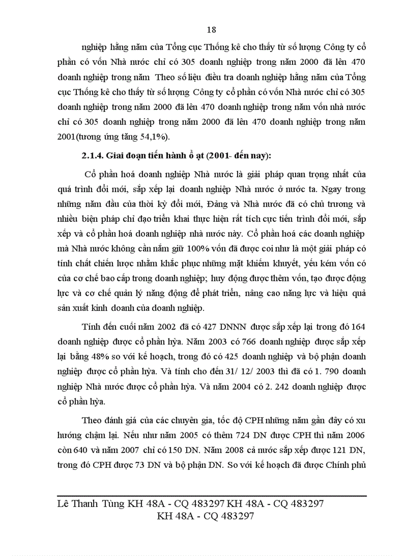 image for page Giải pháp thúc đẩy quá trình cổ phần hóa của Tổng công ty Khoáng sản TKV