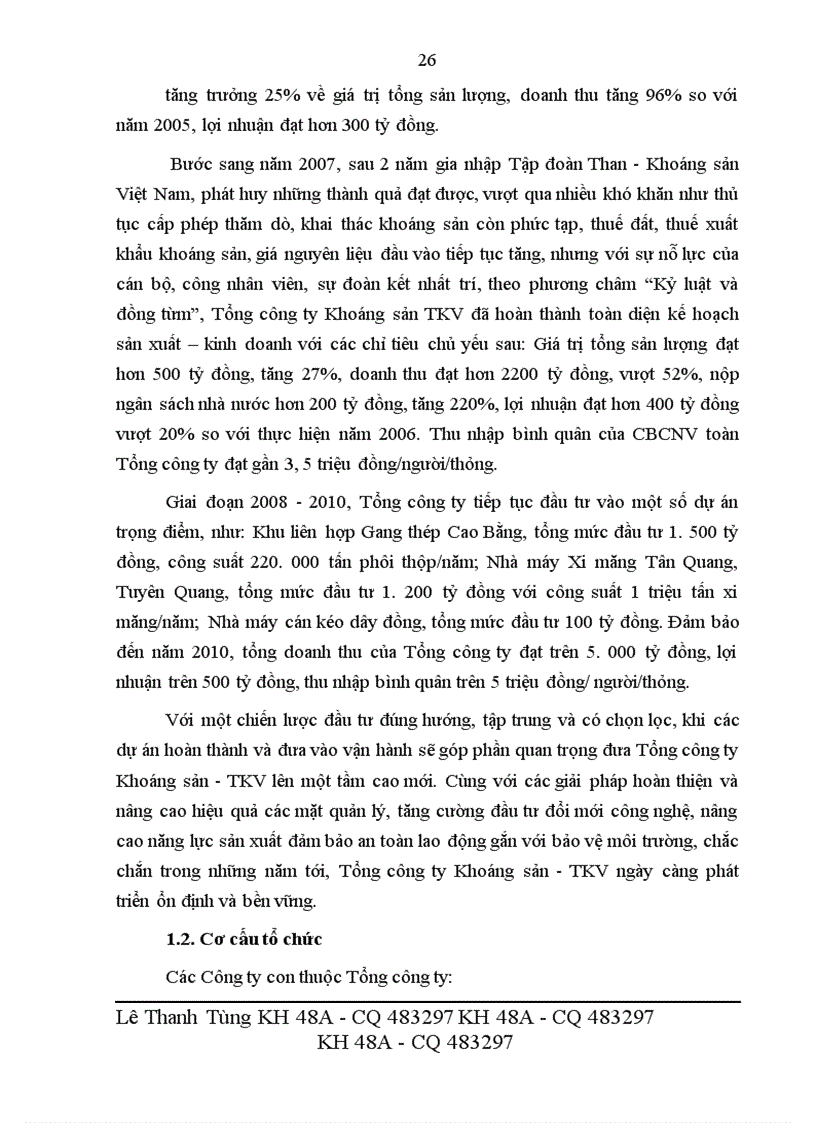 image for page Giải pháp thúc đẩy quá trình cổ phần hóa của Tổng công ty Khoáng sản TKV