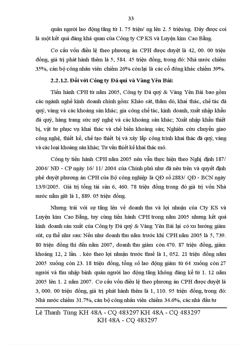 image for page Giải pháp thúc đẩy quá trình cổ phần hóa của Tổng công ty Khoáng sản TKV