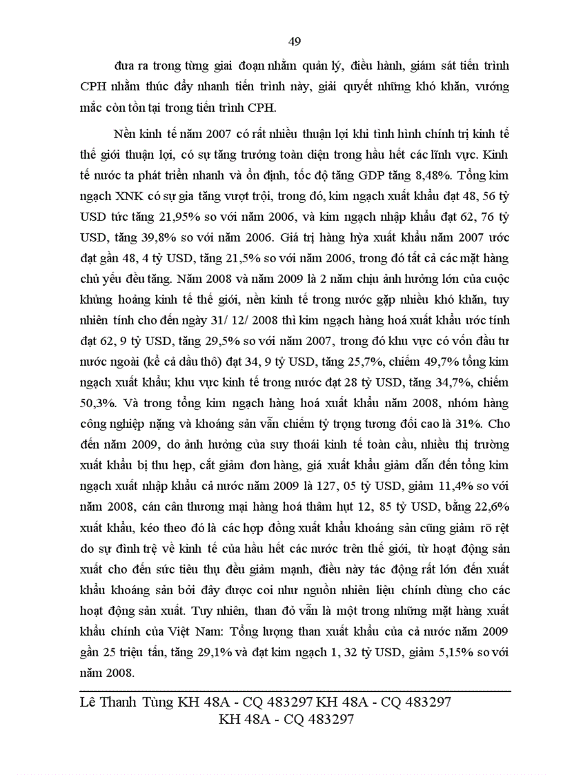image for page Giải pháp thúc đẩy quá trình cổ phần hóa của Tổng công ty Khoáng sản TKV