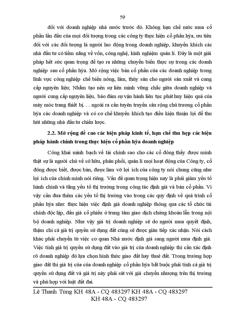 image for page Giải pháp thúc đẩy quá trình cổ phần hóa của Tổng công ty Khoáng sản TKV