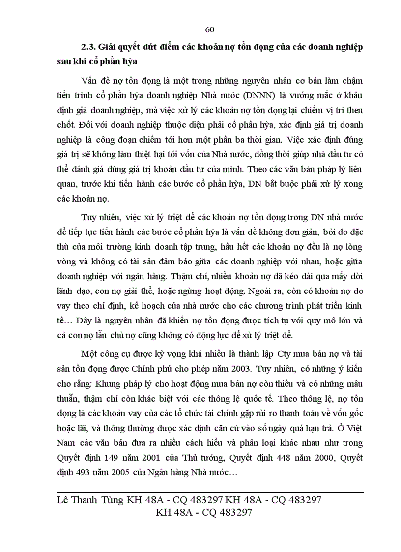 image for page Giải pháp thúc đẩy quá trình cổ phần hóa của Tổng công ty Khoáng sản TKV