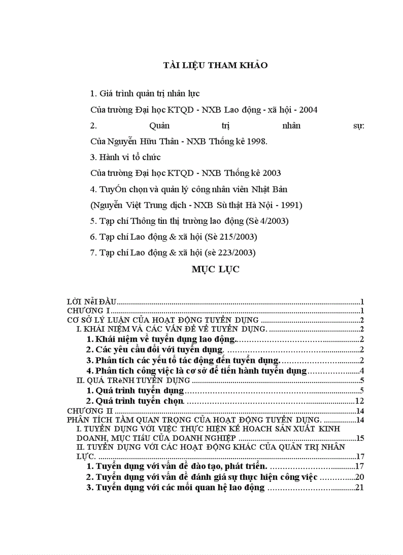 image for page Tuyển dụng là hoạt động then chốt của quản trị nhân lực trong mọi tổ chức