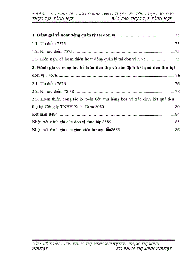 image for page Hoàn thiện công tác kế toán tiêu thụ hàng hoá và xác định kết quả tiêu thụ tại Công ty TNHH Xuân Dược