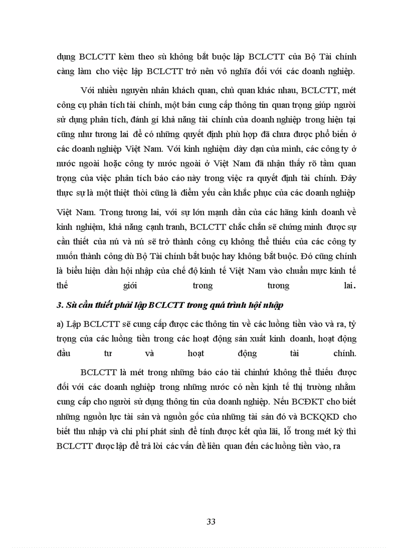 image for page Ýnghĩa của BCLCTT và sự cần thiết phải lập BCLCTT trong các doanh nghiệp Việt Nam