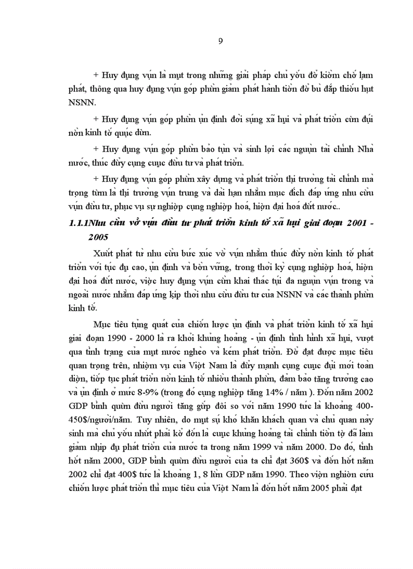 image for page Một số giải pháp và kiến nghị nhằm hoàn thiện công tác huy động vốn dưới hình thức trái phiếu Chính phủ ở Kho bạc nhà nước Hà Nội