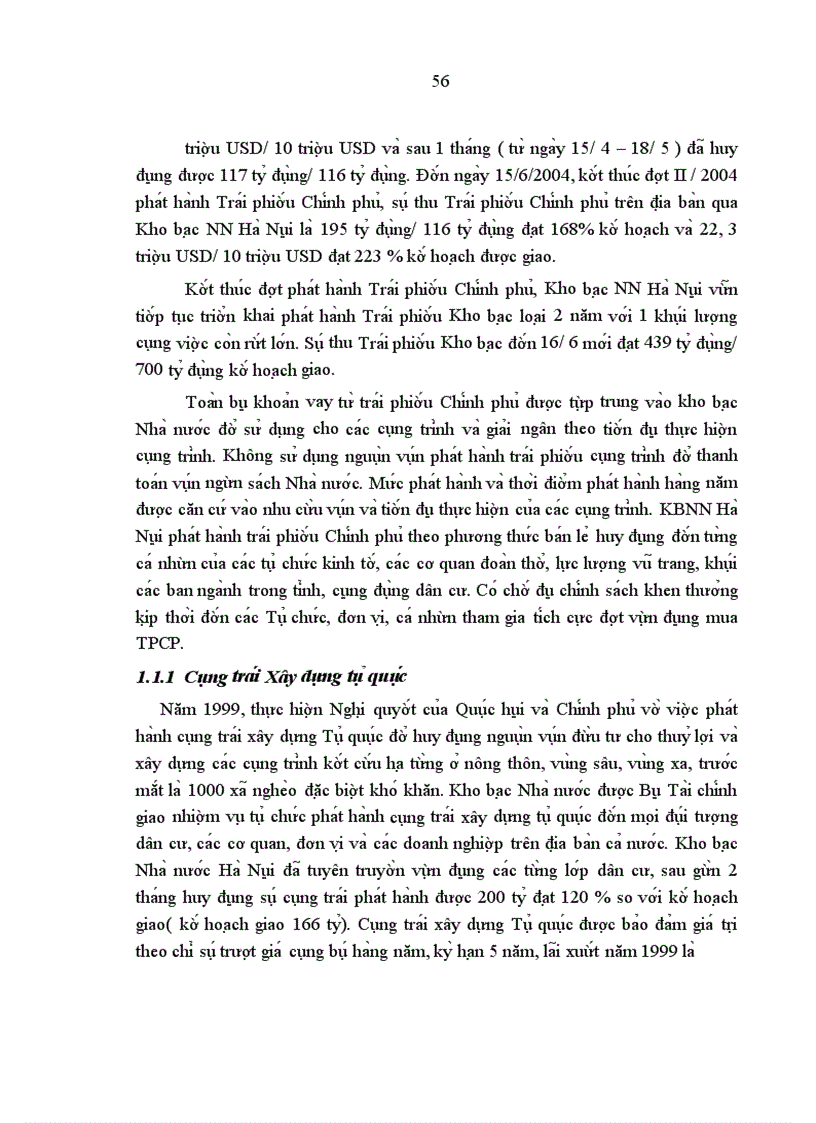 image for page Một số giải pháp và kiến nghị nhằm hoàn thiện công tác huy động vốn dưới hình thức trái phiếu Chính phủ ở Kho bạc nhà nước Hà Nội
