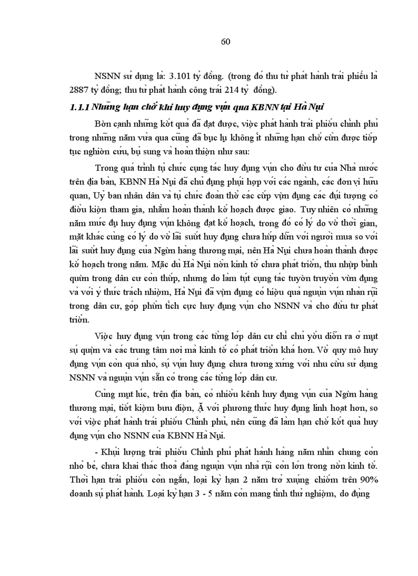 image for page Một số giải pháp và kiến nghị nhằm hoàn thiện công tác huy động vốn dưới hình thức trái phiếu Chính phủ ở Kho bạc nhà nước Hà Nội