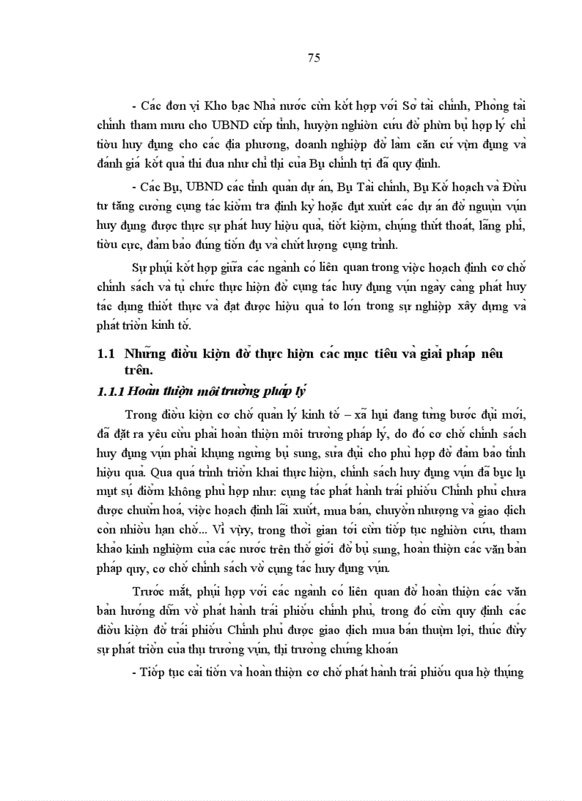 image for page Một số giải pháp và kiến nghị nhằm hoàn thiện công tác huy động vốn dưới hình thức trái phiếu Chính phủ ở Kho bạc nhà nước Hà Nội