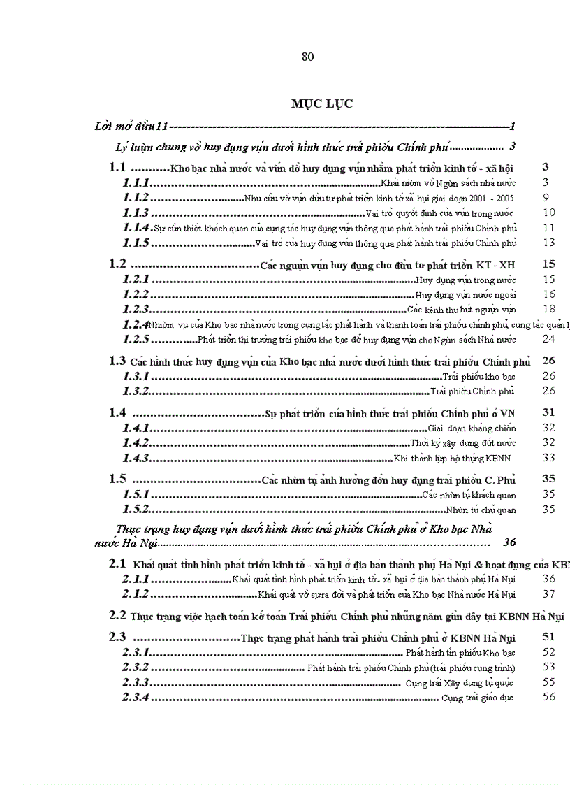 image for page Một số giải pháp và kiến nghị nhằm hoàn thiện công tác huy động vốn dưới hình thức trái phiếu Chính phủ ở Kho bạc nhà nước Hà Nội