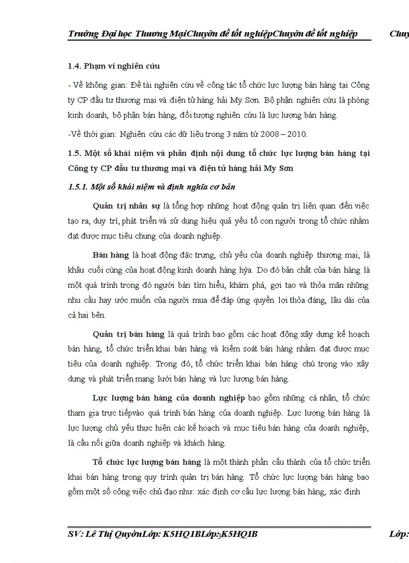 image for page Hoàn thiện công tác tổ chức lực lượng bán hàng tại Công ty CP đầu tư thương mại và điện tử hàng hải My Sơn