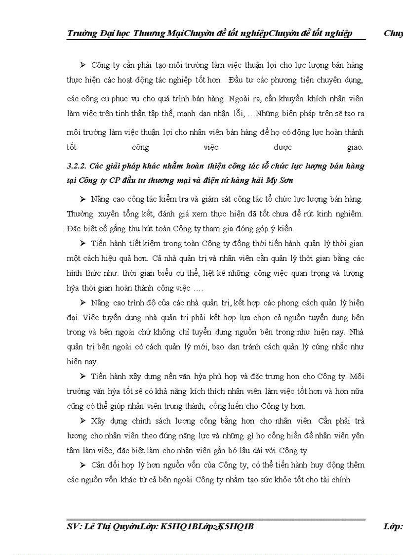 image for page Hoàn thiện công tác tổ chức lực lượng bán hàng tại Công ty CP đầu tư thương mại và điện tử hàng hải My Sơn