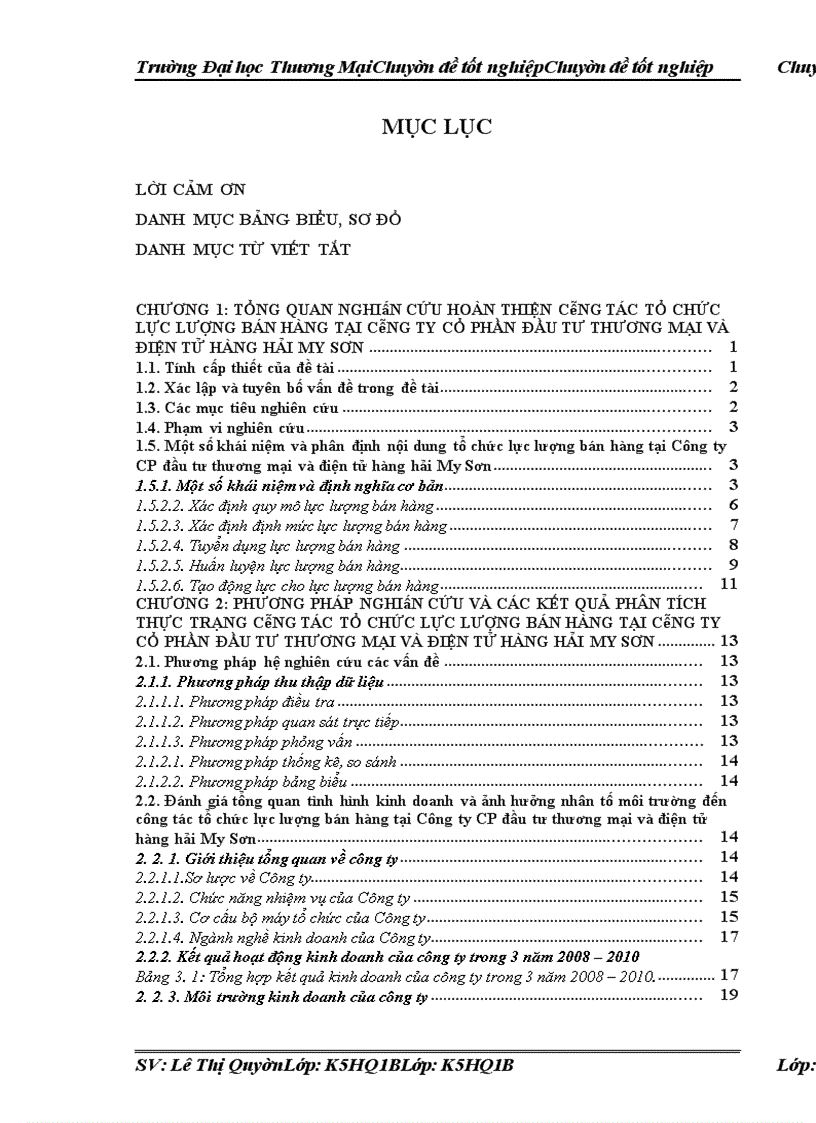 image for page Hoàn thiện công tác tổ chức lực lượng bán hàng tại Công ty CP đầu tư thương mại và điện tử hàng hải My Sơn