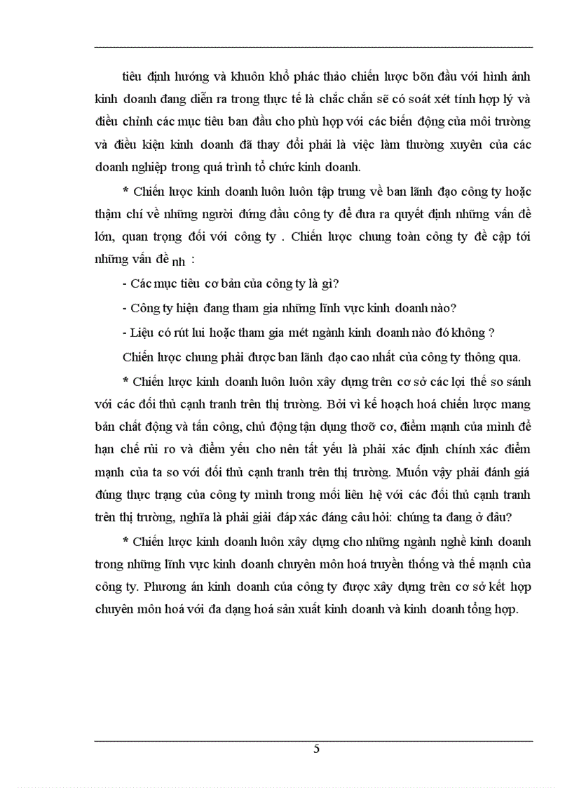 image for page Hoàn thiện công tác hoạch định chiến lược kinh doanh ở Công ty vận tải biển III-VINASHIP