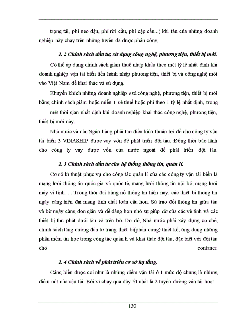 image for page Hoàn thiện công tác hoạch định chiến lược kinh doanh ở Công ty vận tải biển III-VINASHIP