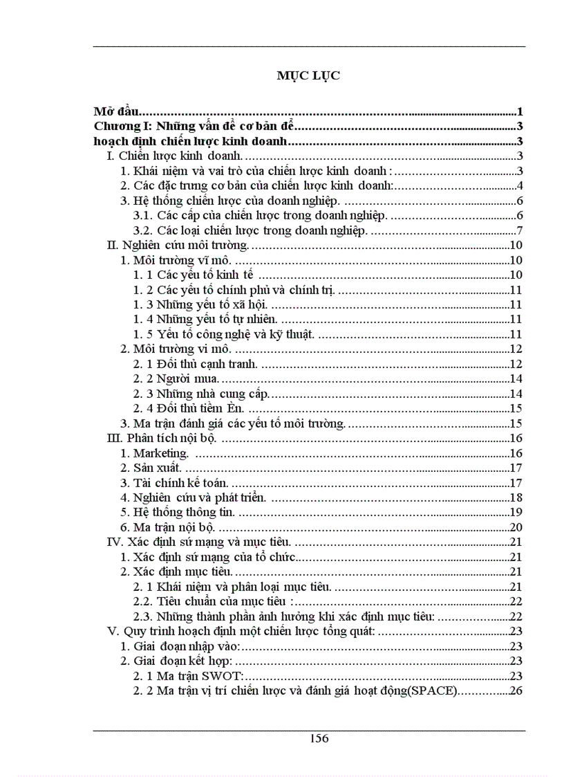 image for page Hoàn thiện công tác hoạch định chiến lược kinh doanh ở Công ty vận tải biển III-VINASHIP