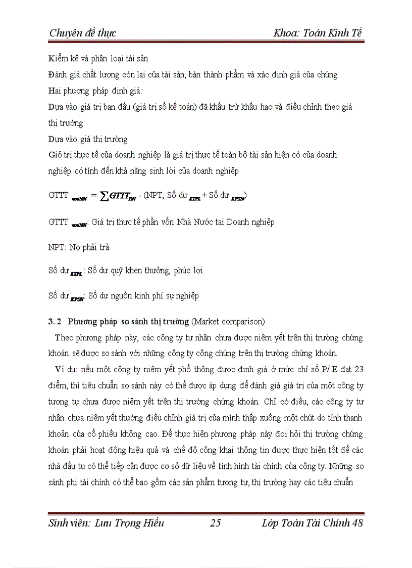 image for page Định giá công ty trên thị trường chứng khoán Việt Nam tại thời điểm phát hành thêm cổ phiếu. Áp dụng cho công ty cổ phần Vincom