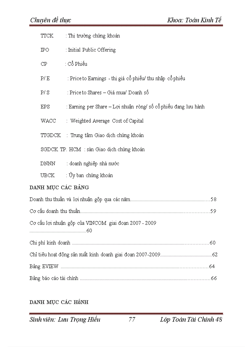 image for page Định giá công ty trên thị trường chứng khoán Việt Nam tại thời điểm phát hành thêm cổ phiếu. Áp dụng cho công ty cổ phần Vincom