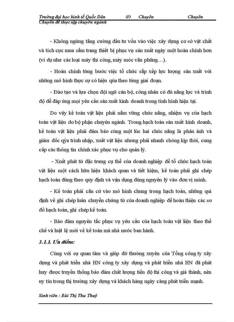 image for page Hoàn thiện kế toán Nguyên vật liệu tại Công ty Xây dựng và Phát triển Nhà Hà Nội .