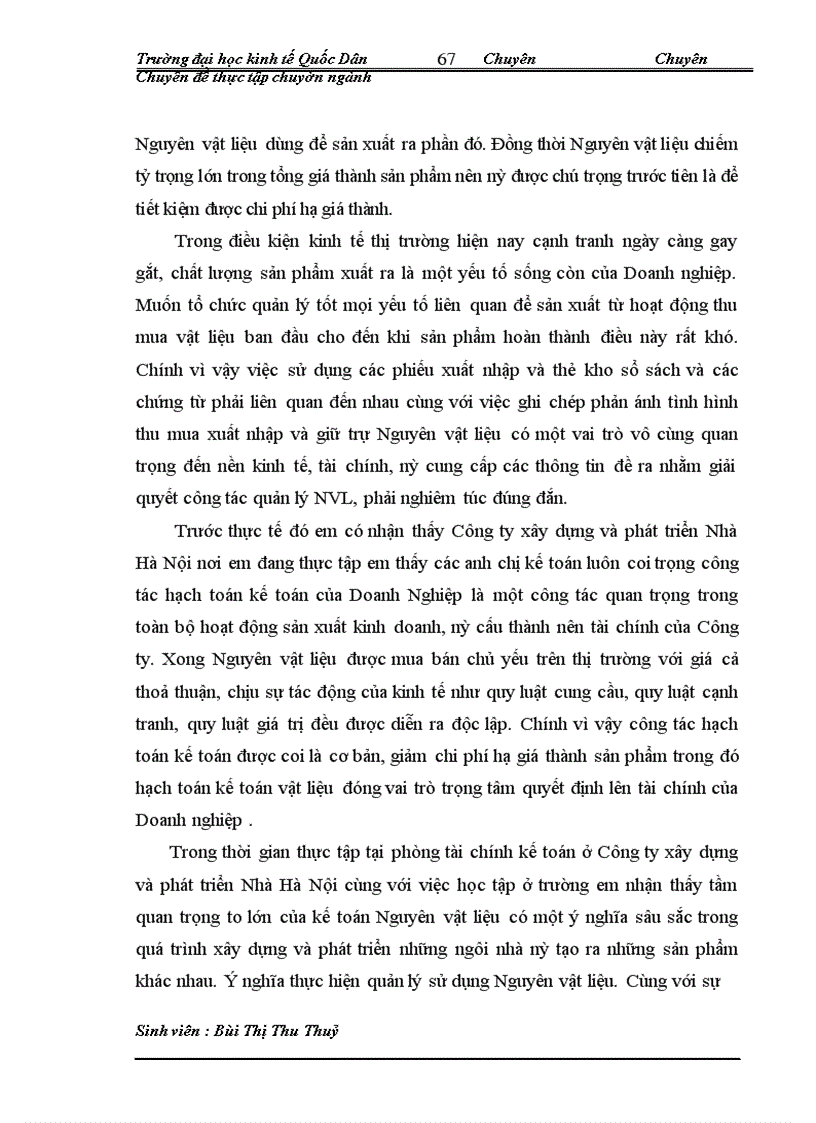 image for page Hoàn thiện kế toán Nguyên vật liệu tại Công ty Xây dựng và Phát triển Nhà Hà Nội .