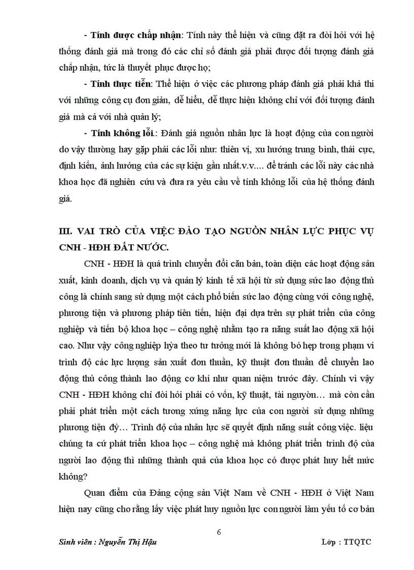 image for page Đào tạo nguồn Nhân lực phục vụ CNH - HĐH Đất nước